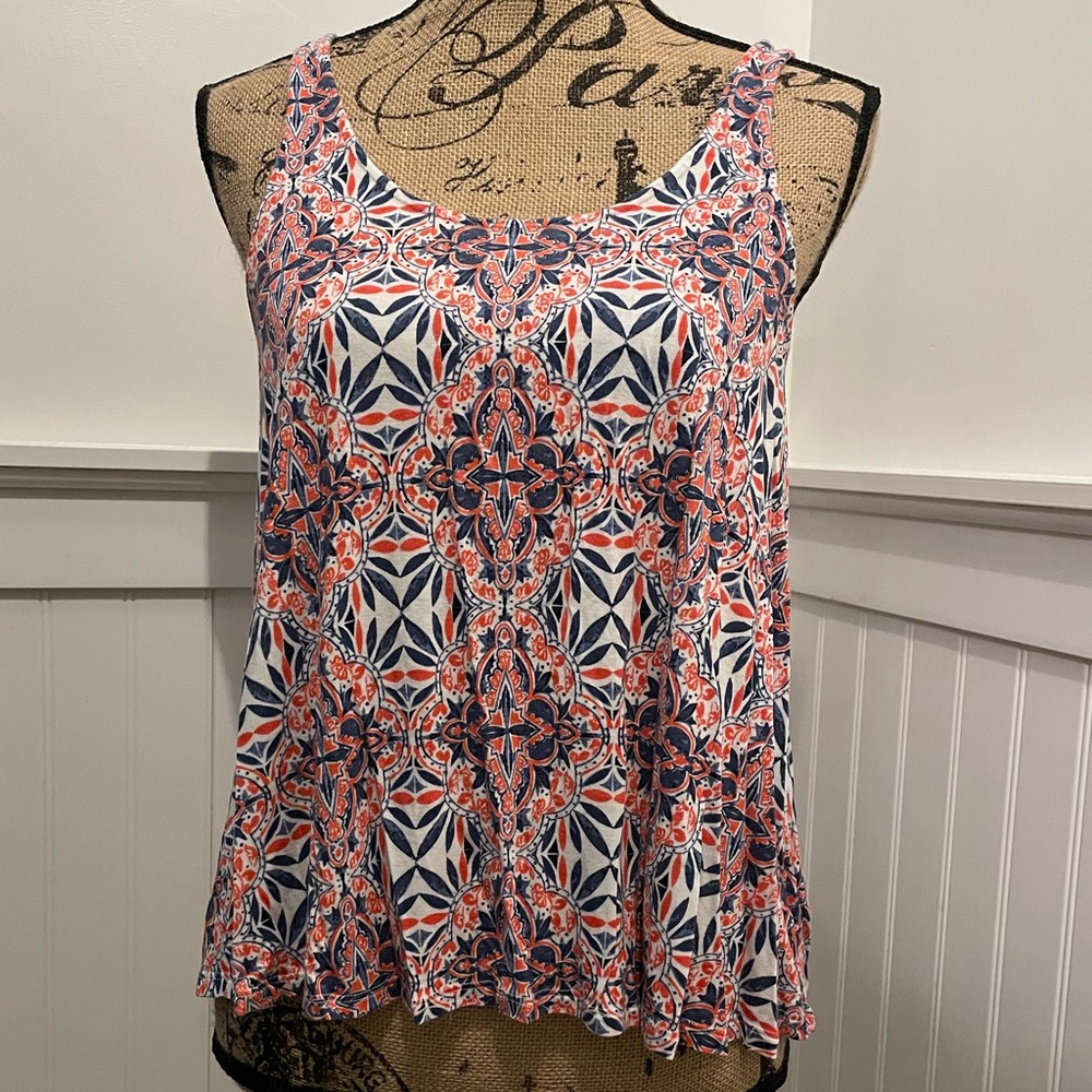 Patterned Tank Top